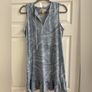 Michael Kors sleeveless flounce dress